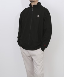 BACKYARD FAMILY（バックヤードファミリー）の「BALL 裏毛 ワッペン付きスタンドジャケット（その他アウター）」