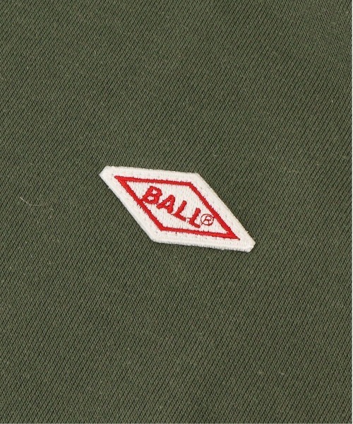 BACKYARD FAMILY(バックヤードファミリー)の「BALL 裏毛 ワッペン付きスタンドジャケット(その他アウター・メンズ・トップグレー/カーキ/ネイビー/ブラック/チャコールグレー/サックスブルー・M/L/S/LL/XL)」の16枚目の写真
