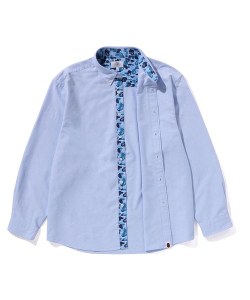 A BATHING APE（アベイシングエイプ）の「ABC CAMO ONE POINT SHIRT（シャツ/ブラウス・メンズ・ピンク/ホワイト/サックスブルー・MEDIUM/LARGE/X-LARGE/XX-LARGE/SMALL）」の5枚目の写真