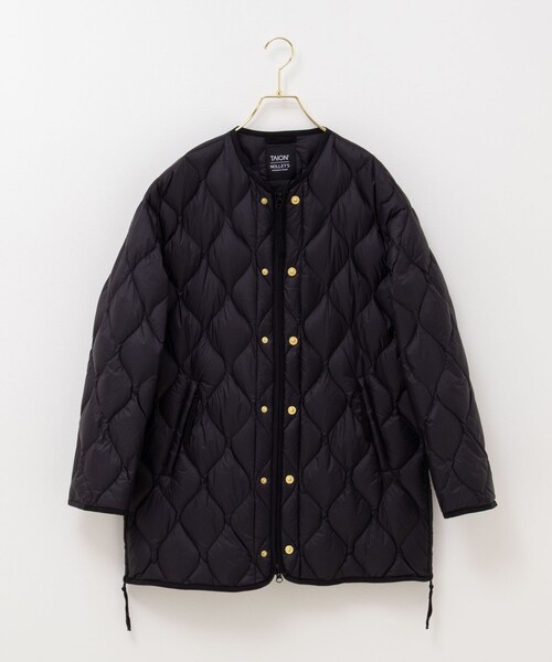 TAION（タイオン）の「◇【WEB限定】【TAION/タイオン】別注M65ミドル丈ダウン（ダウンジャケット/コート・レディース・ブラック/オリーブ/オフホワイト・FREE）」の22枚目の写真