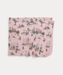【限定品】★Ralph Lauren★ ブランケット　Riley Sheehey RL ベビー x Riley Sheehey コットン ブランケット（その他ベビー用品