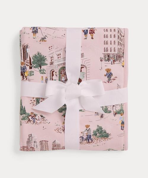 POLO RALPH LAUREN CHILDRENSWEAR（ポロ ラルフ ローレン チルドレンズウェア）の「Polo ベア コットン インターロック ブランケット（その他ベビー用品・キッズ・マルチ・ONE）」の2枚目の写真