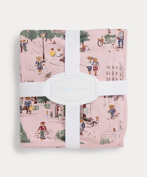 POLO RALPH LAUREN CHILDRENSWEAR（ポロ ラルフ ローレン チルドレンズウェア）の「Polo ベア コットン インターロック ブランケット（その他ベビー用品・キッズ・マルチ・ONE）」の3枚目の写真