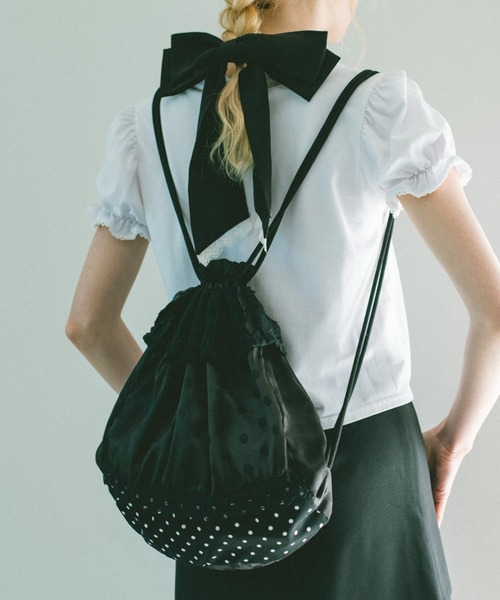lace frill knapsack / フリルナップザック（バックパック/リュック