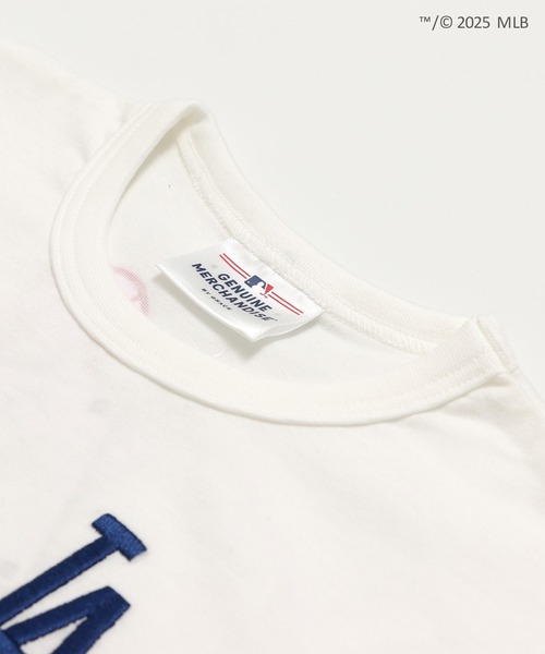 MLB（メジャーリーグベースボール）の「〈MLB〉刺繍ロゴ バックプリント 長袖Tシャツ（Tシャツ/カットソー・キッズ・ブラック/オートミール/ネイビー/ホワイト/ブラウン・90cm/100cm/110cm/120cm/130cm/140cm/150cm/160cm）」の8枚目の写真