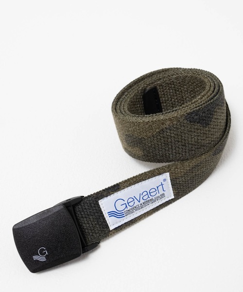GEVAERT（ゲバルト）の「【Ｇevaert/ゲバルト】 35mmカモフラプリントストレッチベルト（ベルト・メンズ・カーキ/グレー/ベージュ・FREE）」の3枚目の写真