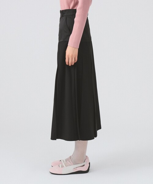 Ray BEAMS（レイビームス）の「キリカエ プリーツ スカート（スカート・レディース・シルバー/ブラック・1/0）」の17枚目の写真