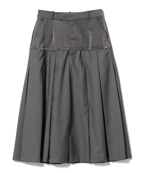 Ray BEAMS（レイビームス）の「キリカエ プリーツ スカート（スカート・レディース・シルバー/ブラック・1/0）」の22枚目の写真