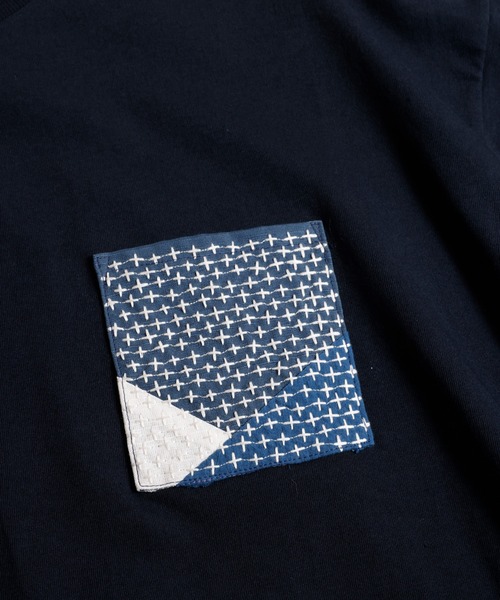 FDMTL(ファンダメンタル)の「FDMTL/ファンダメンタル/ORIGAMI TEE(Tシャツ/カットソー・メンズ・ホワイト/ネイビー・4/3/2)」の10枚目の写真