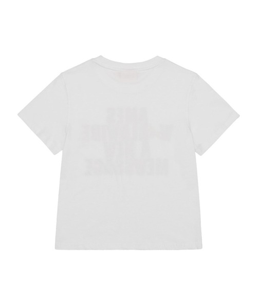 AMESWORLDWIDE（アメスワールドワイド）の「【UNISEX】AMES WORLDWIDE ／BOLD TYPO Ｔ（Tシャツ/カットソー・レディース・ブラック/ホワイト・SMALL/MEDIUM）」の13枚目の写真