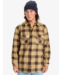 Quiksilver | BERING STRAIT CHECK /クイックシルバーチェック柄フリース長袖シャツ(シャツ/ブラウス)