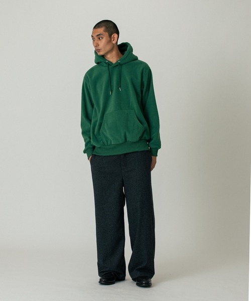 SILAS(サイラス)の「FLEECE SWEATSHIRT(パーカー・メンズ・グリーン/ネイビー/ブラック・XL/L/M)」の15枚目の写真