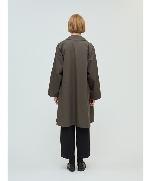mizuiroind（ミズイロインド）の「mizuiro ind トレンチライクコート（トレンチコート・レディース・ブラック/ネイビー/ベージュ/チャコールグレー・FREE）」の16枚目の写真
