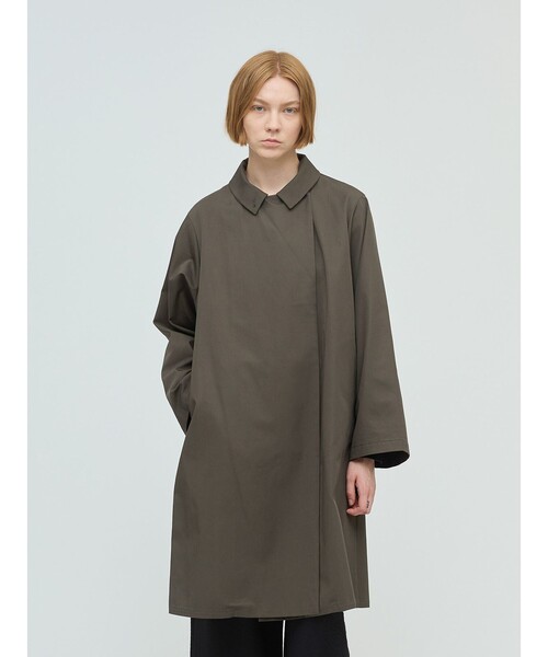 mizuiroind（ミズイロインド）の「mizuiro ind トレンチライクコート（トレンチコート・レディース・ブラック/ネイビー/ベージュ/チャコールグレー・FREE）」の15枚目の写真