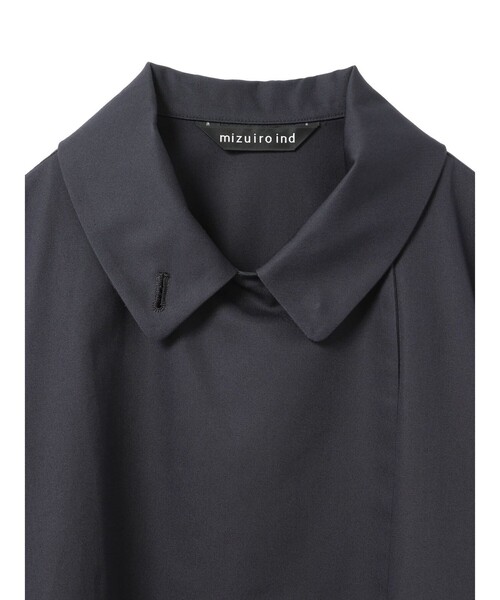 mizuiroind（ミズイロインド）の「mizuiro ind トレンチライクコート（トレンチコート・レディース・ブラック/ネイビー/ベージュ/チャコールグレー・FREE）」の10枚目の写真