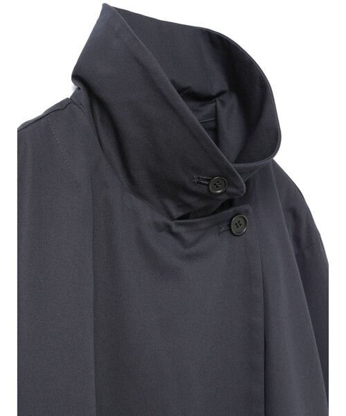 mizuiroind（ミズイロインド）の「mizuiro ind トレンチライクコート（トレンチコート・レディース・ブラック/ネイビー/ベージュ/チャコールグレー・FREE）」の7枚目の写真