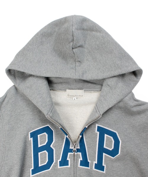 Universal Style Wear（ユニバーサルスタイルウェア）の「Universal Style Wear "LOGO" ZIP フーディー（パーカー・メンズ・ネイビー/ブラック/杢グレー/オフホワイト・X-LARGE/LARGE/MEDIUM）」の15枚目の写真