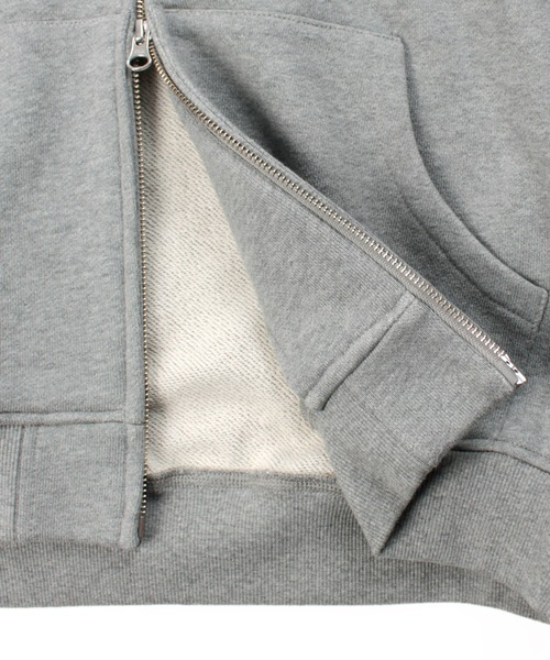 Universal Style Wear（ユニバーサルスタイルウェア）の「Universal Style Wear "LOGO" ZIP フーディー（パーカー・メンズ・ネイビー/ブラック/杢グレー/オフホワイト・X-LARGE/LARGE/MEDIUM）」の18枚目の写真