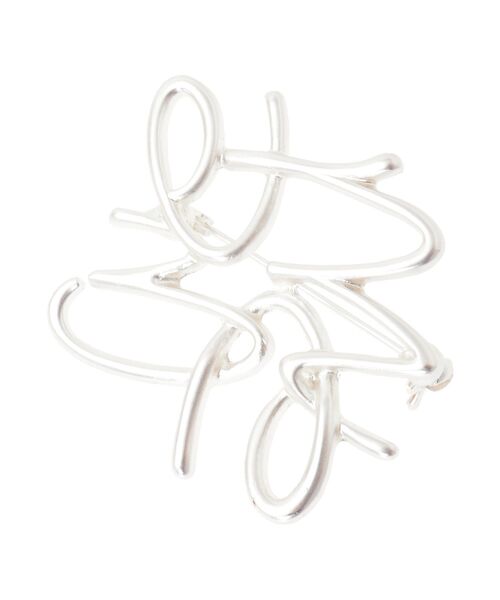 earth music&ecology（アースミュージックアンドエコロジー）の「emaeアナグラムブローチ（ブローチ/コサージュ・レディース・ゴールド/シルバー・FREE）」の7枚目の写真