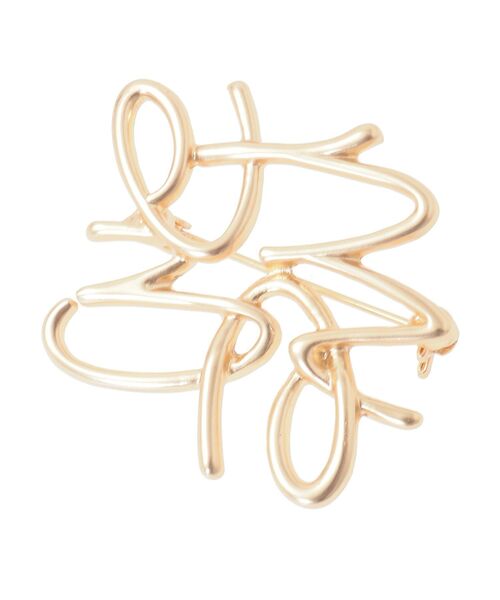 earth music&ecology（アースミュージックアンドエコロジー）の「emaeアナグラムブローチ（ブローチ/コサージュ・レディース・ゴールド/シルバー・FREE）」の12枚目の写真