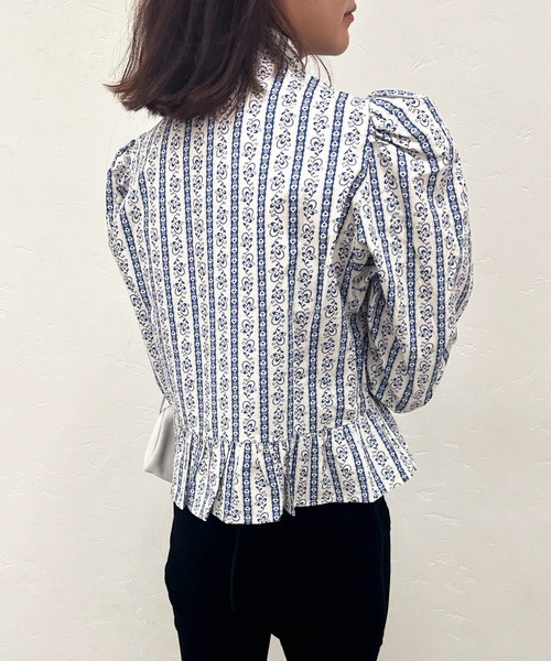 EDIT. FOR LULU（エディットフォールル）の「【BATSHEVA/バットシェバ】pre GRACE BLOUSE（シャツ/ブラウス・レディース・ホワイト・SMALL）」の9枚目の写真