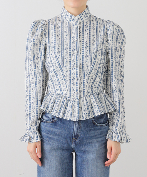 EDIT. FOR LULU（エディットフォールル）の「【BATSHEVA/バットシェバ】pre GRACE BLOUSE（シャツ/ブラウス・レディース・ホワイト・SMALL）」の11枚目の写真