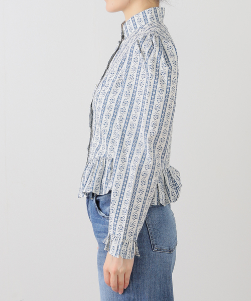 EDIT. FOR LULU（エディットフォールル）の「【BATSHEVA/バットシェバ】pre GRACE BLOUSE（シャツ/ブラウス・レディース・ホワイト・SMALL）」の12枚目の写真