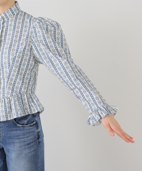 EDIT. FOR LULU（エディットフォールル）の「【BATSHEVA/バットシェバ】pre GRACE BLOUSE（シャツ/ブラウス・レディース・ホワイト・SMALL）」の14枚目の写真