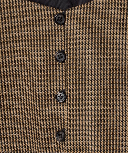 AEWEN MATOPH（イウエン マトフ）の「＜AEWEN MATOPH＞ウールVネックキャミソール（キャミソール・レディース・ブラック/ブラウン・FREE）」の18枚目の写真