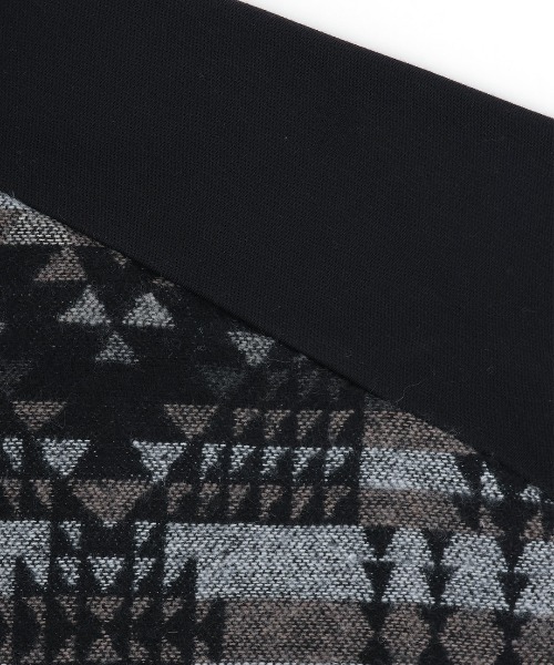 チチカカ（チチカカ）の「ジャガードコンビジップカーディガン（カーディガン/ボレロ・レディース・ベージュ/グリーン/ブラック・FREE）」の14枚目の写真