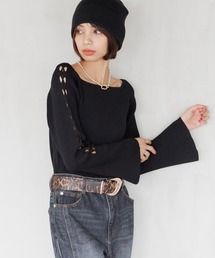 PAGEBOY | クロススリーブスクエアプルオーバー(Tシャツ/カットソー)