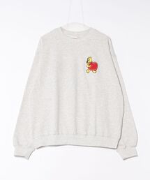 ADPOSION（アドポーション）の「【HARIBO / ハリボー】サガラ刺繍グラフィックプリント スウェットトレーナー（スウェット・メンズ）」