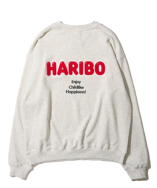 ADPOSION(アドポーション)の「【HARIBO / ハリボー】サガラ刺繍グラフィックプリント スウェットトレーナー(スウェット・レディース・チャコールグレー/アイボリー/ネイビー・X-LARGE/LARGE/MEDIUM)」の5枚目の写真