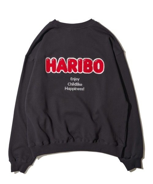 ADPOSION(アドポーション)の「【HARIBO / ハリボー】サガラ刺繍グラフィックプリント スウェットトレーナー(スウェット・レディース・チャコールグレー/アイボリー/ネイビー・X-LARGE/LARGE/MEDIUM)」の7枚目の写真