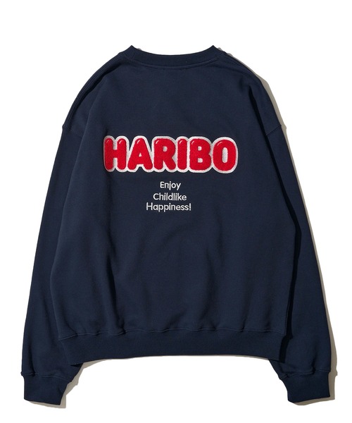 ADPOSION(アドポーション)の「【HARIBO / ハリボー】サガラ刺繍グラフィックプリント スウェットトレーナー(スウェット・レディース・チャコールグレー/アイボリー/ネイビー・X-LARGE/LARGE/MEDIUM)」の9枚目の写真