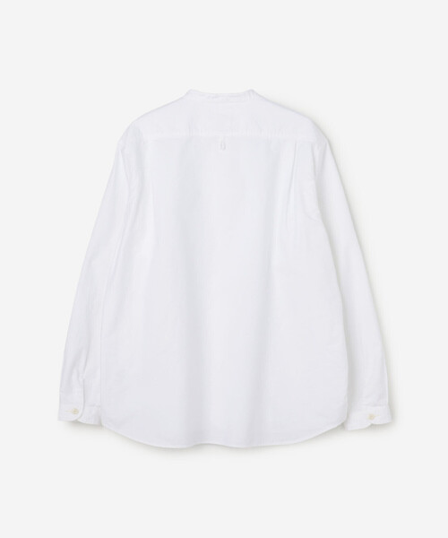 DANTON | オックスフォード バンドカラーシャツ SOLID MEN