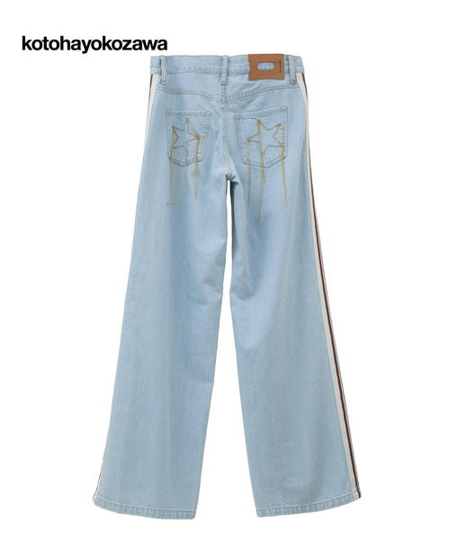 コンバース kotohayokozawaメッシュドッキング デニム ジーンズ kotohayokozawa（コトハヨコザワ）の「【 CONVERSE TOKYO