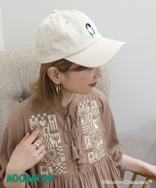 新品未使用　MILK ミルク　チップムンクHAT WEB限定】80周年/Moomin刺繍CAP（キャップ）｜MOOMIN（ムーミン