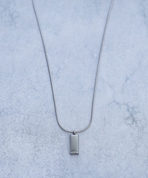 ARROWM（アローム）の「ARROWM スティックデザインネックレス（ネックレス・メンズ・シルバー/シルバー系その他2/シルバー系その他・A/C/B）」の12枚目の写真