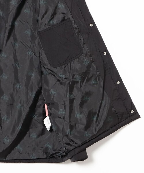 UNIVERSAL OVERALL（ユニバーサルオーバーオール）の「【別注】UNIVERSAL OVERALL / キルト カバー コーチジャケット（ブルゾン・メンズ・オリーブ/ブラック・LARGE/SMALL/X-LARGE/MEDIUM）」の4枚目の写真