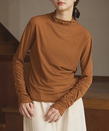 OLUN(オルン)のSheer mellow inner tops / シアーメロウインナートップス(Tシャツ/カットソー)
