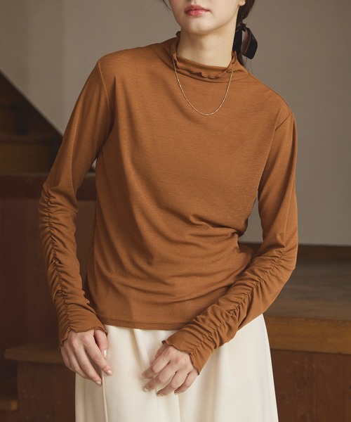 Sheer mellow inner tops / シアーメロウインナートップス（Tシャツ