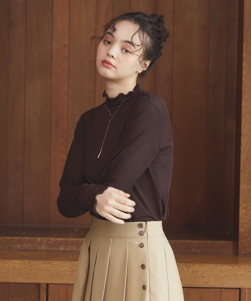 Sheer mellow inner tops / シアーメロウインナートップス（Tシャツ