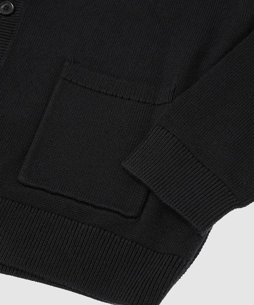 Acne Studios（アクネストゥディオズ）の「FN-MN-KNIT000547（カーディガン/ボレロ・メンズ・ブルー系その他/ブラック・L/M）」の6枚目の写真