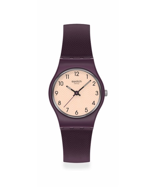 SWATCH(スウォッチ)の「GRACE IN TIME(アナログ腕時計・レディース・ブラック/パープル・FREE)」の2枚目の写真