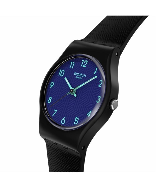 SWATCH(スウォッチ)の「GRACE IN TIME(アナログ腕時計・レディース・ブラック/パープル・FREE)」の3枚目の写真