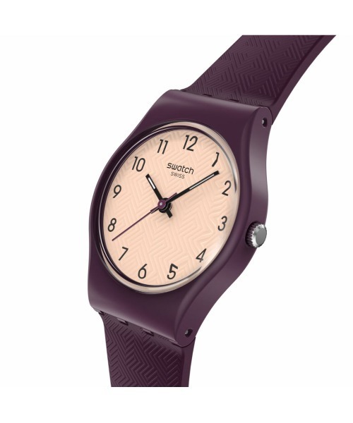 SWATCH(スウォッチ)の「GRACE IN TIME(アナログ腕時計・レディース・ブラック/パープル・FREE)」の5枚目の写真