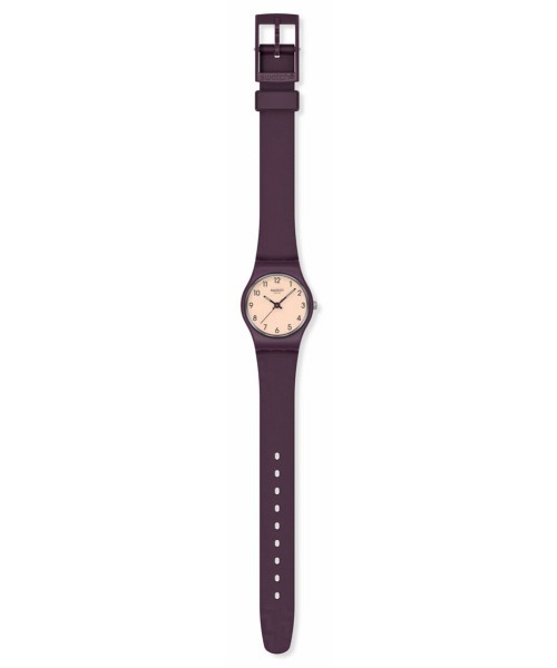 SWATCH(スウォッチ)の「GRACE IN TIME(アナログ腕時計・レディース・ブラック/パープル・FREE)」の6枚目の写真