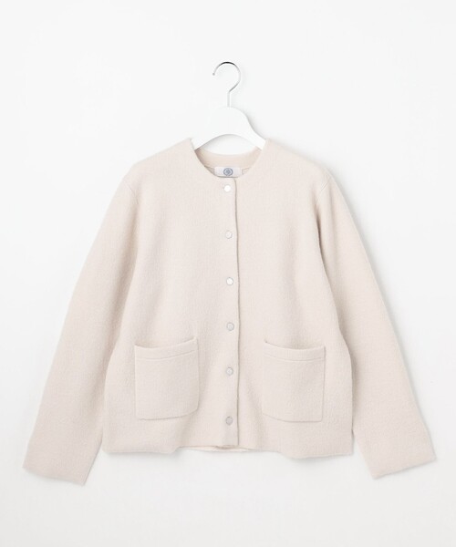 J.PRESS Ladies(J.プレス レディス)の「BOUCLE ニット アウター(カーディガン/ボレロ・レディース・ブラウン系/ベージュ系/グレー系・SMALL)」の10枚目の写真
