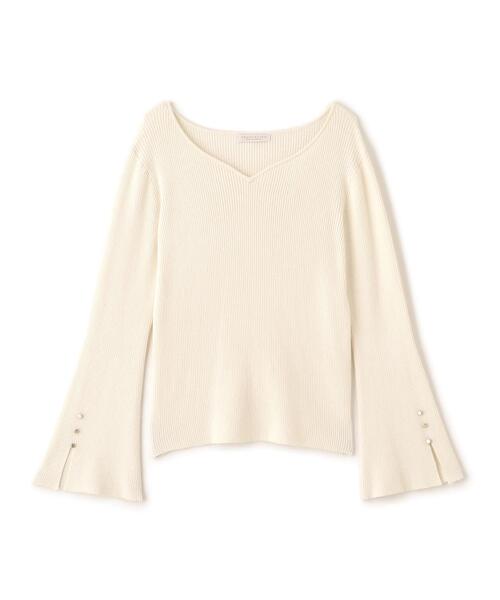 PROPORTION BODY DRESSING(プロポーションボディドレッシング)の「<ハンドウォッシャブル>ハートカットリブニット / 1215270903(ニット/セーター・レディース・ブラック/ピンク/ゴールド/ホワイト系その他・SMALL/MEDIUM)」の15枚目の写真